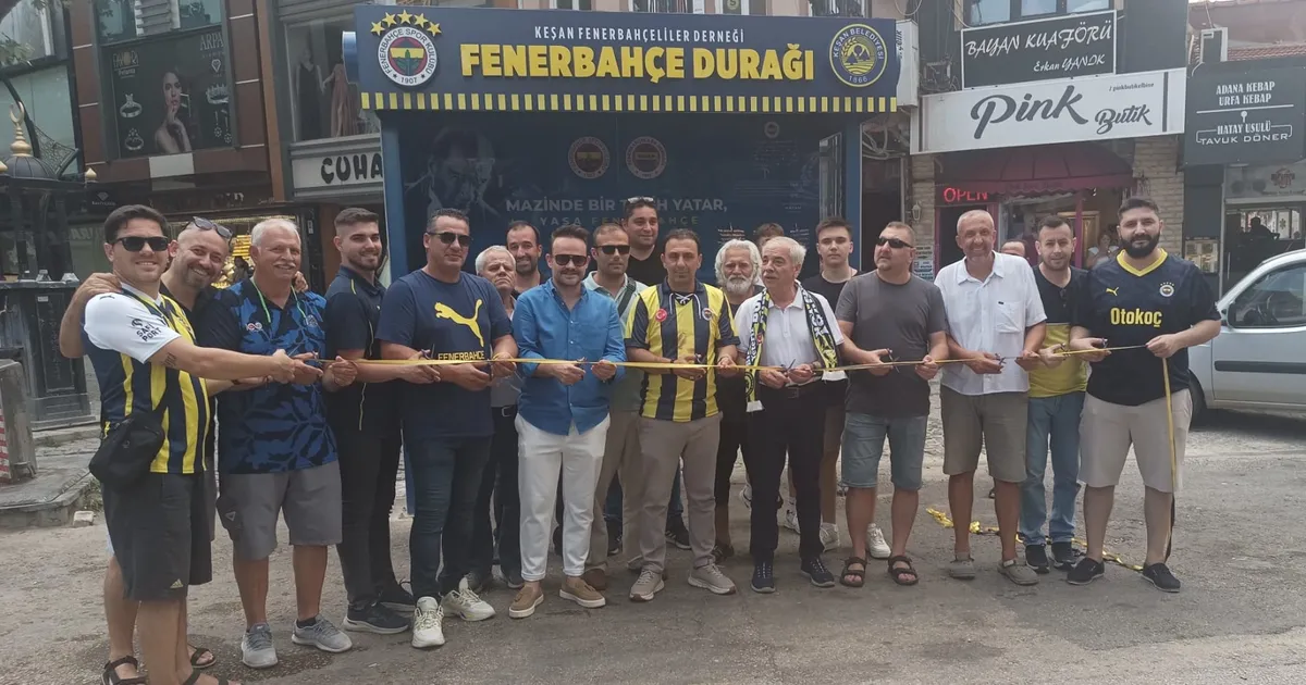 Keşan’da Fenerbahçeliler Derneği durağı açıldı