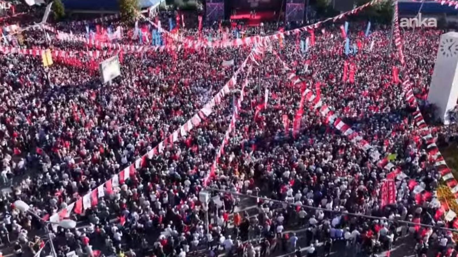 chp ankara il baskani umit erkoldan chpnin ankara mitingine iliskin aciklama caddelere sigmayan bir miting oldu dronla caddelerde ucunu bulamadilar aEzvZJgj